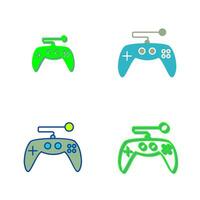uniek gaming controle vector icoon