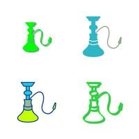 uniek hookah vector icoon