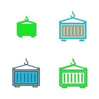 container vector pictogram