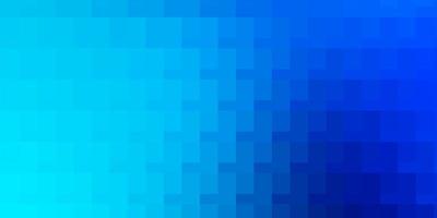 lichtblauw vectorpatroon in vierkante stijl. vector