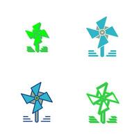 pinwheel vector icoon