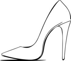 schoenen of hoog hakken vector ontwerp element eps bestanden