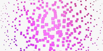 lichtpaarse, roze vectorlay-out met lijnen, rechthoeken. vector