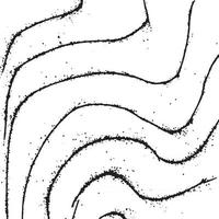 zwarte verf penseelstreken vector naadloze patroon. lijnen illustratie.
