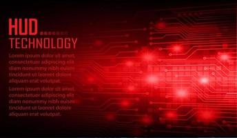 cyber circuit toekomstige technologie concept achtergrond vector