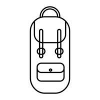 reis rugzak icon.bagage tas vector