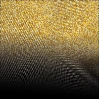 gouden glitter halftoon gestippelde achtergrond gouden retro patroon vector