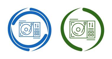 draaitafel vector pictogram