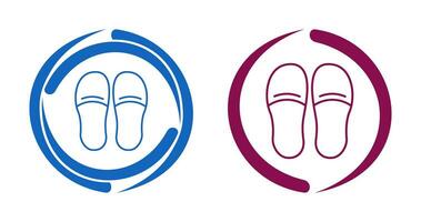 slippers vector icoon