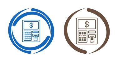 Geldautomaat vector icoon