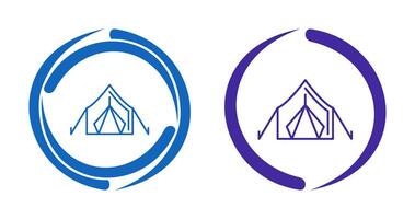 tent vector pictogram