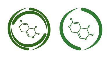 molecuul vector pictogram