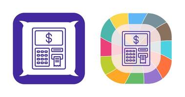 Geldautomaat vector icoon