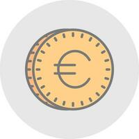 euro vector icoon ontwerp