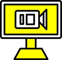 video vector icoon ontwerp