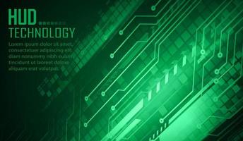 cyber circuit toekomstige technologie concept achtergrond vector