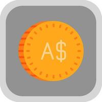 Australisch dollar vector icoon ontwerp