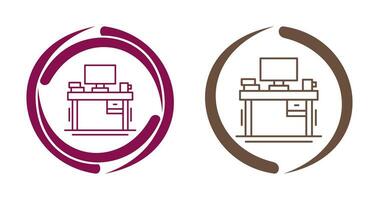 bureau vector pictogram