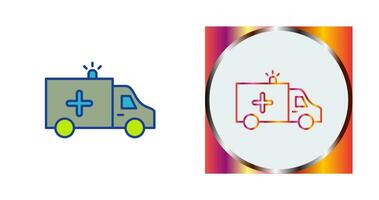 ambulance vector pictogram