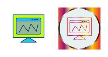 web analyse vector icoon