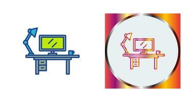 werkruimte vector pictogram