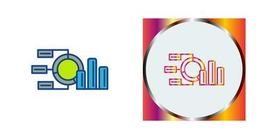 cirkeldiagram vector pictogram