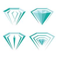 diamant logo afbeeldingen illustratie vector