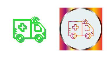 ambulance vector pictogram