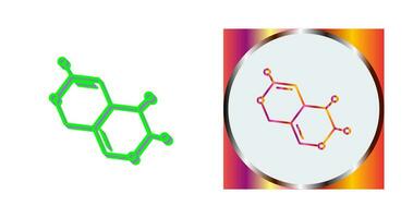 molecuul vector pictogram