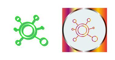 molecuul vector pictogram