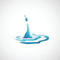 water splash illustratie vector