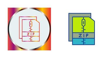 ritssluiting het dossier vector icoon