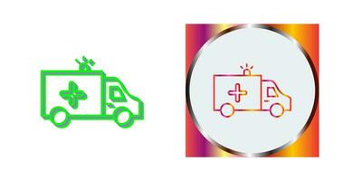 ambulance vector pictogram