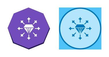 diamant vector pictogram