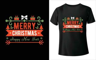 vrolijk Kerstmis vector t-shirt ontwerp.