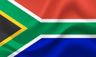 zuiden Afrika vlag. rsa vlag. vlag van zuiden Afrika. rsa achtergrond. zuiden Afrika spandoek. icoon. vector