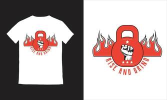 t-shirt ontwerp van geschiktheid Sportschool gewicht opleiding geschiktheid vector