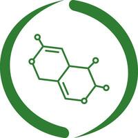 molecuul vector pictogram