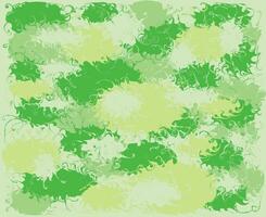 ronddraaien patroon. gedraaid en vervormd vector structuur in modieus stijl. groen vlekken en spatten.