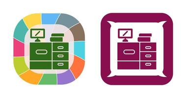 bureau vector pictogram