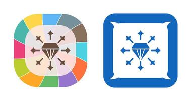 diamant vector pictogram