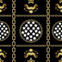 traditioneel barok naadloos patroon. vector achtergrond.