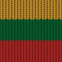nationaal vlag gevlochten touw vector