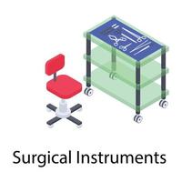 chirurgische instrumenten concepten instruments vector