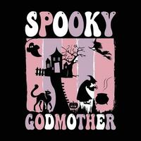 halloween t-shirt ontwerp ,spookachtig t-shirt ontwerp vector