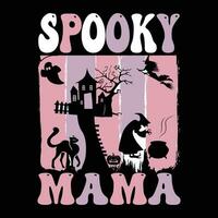 halloween t-shirt ontwerp ,spookachtig t-shirt ontwerp vector