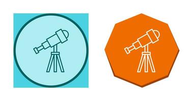 telescoop vector pictogram