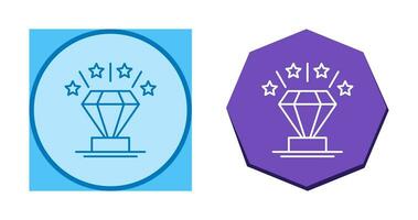 diamant vector pictogram