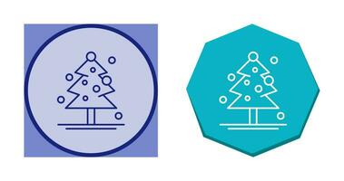 kerstboom vector pictogram