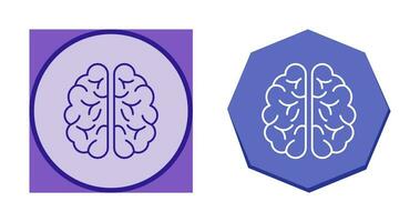 hersenen vector pictogram